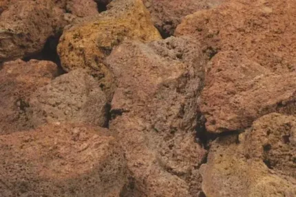 Piatra Naturala Pietre Decorative Lava Red