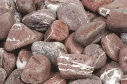 Piatra Naturala Prundis Decorativ Bordo 20kg