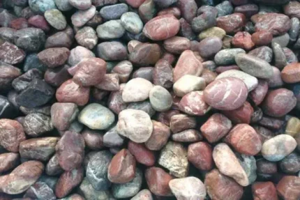 Piatra Naturala Prundis Decorativ Red Pebble 20kg